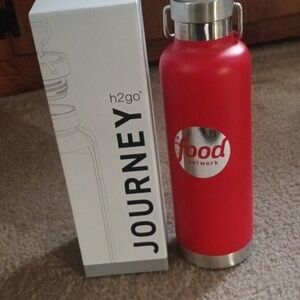 h2go Journey 24oz Stainless Steel Food Network Bottle (New)